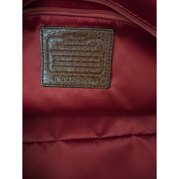 Coach MADISON East West Soft Brown Leather Tote Shoulder Bag Gold Hardware 26769 - Picture 8 of 12